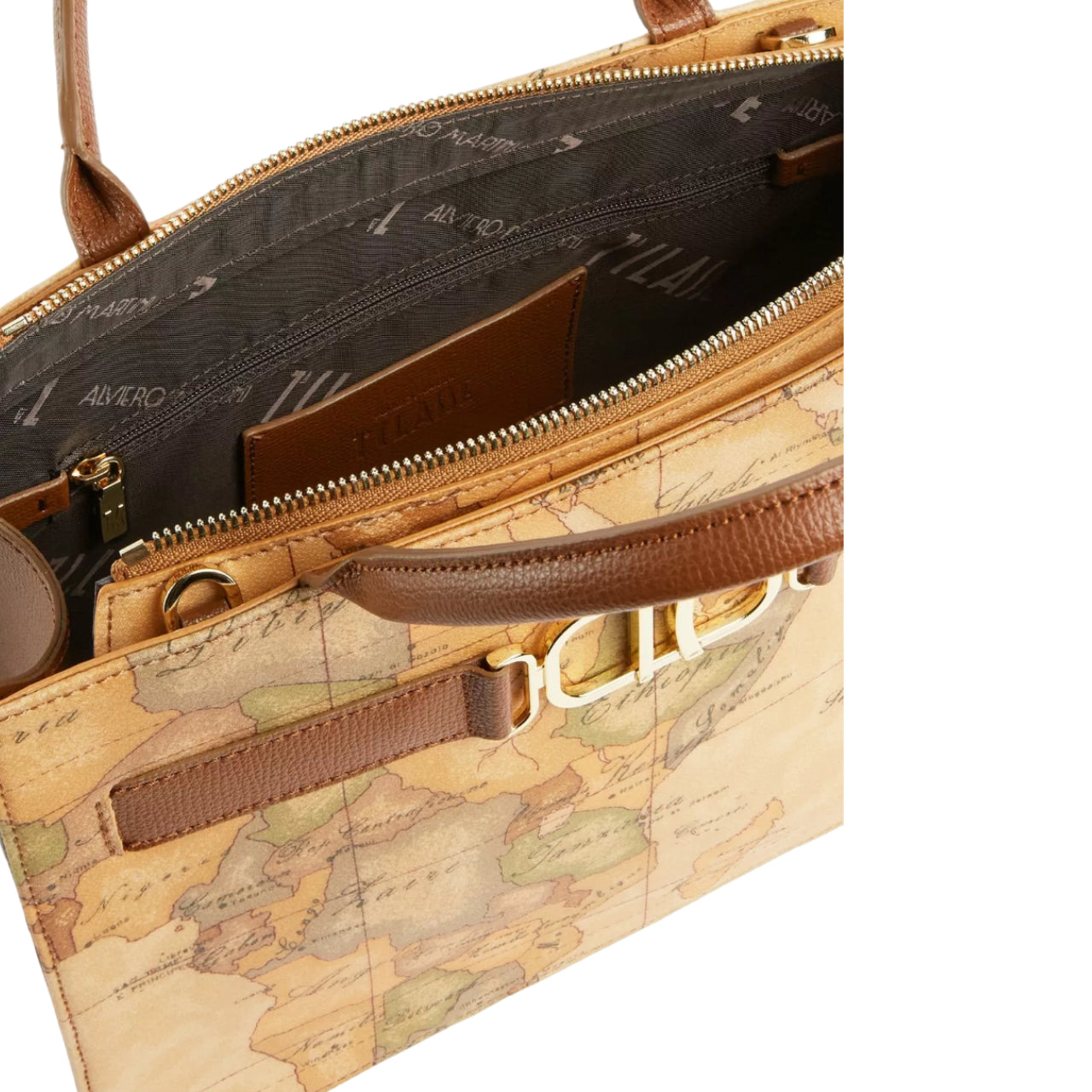 Borsa a Mano Alviero Martini 1^ Classe Donna 3D Geo Geo classic/marrone