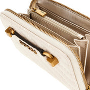 Portafoglio Guess Donna Sela Medium Avorio
