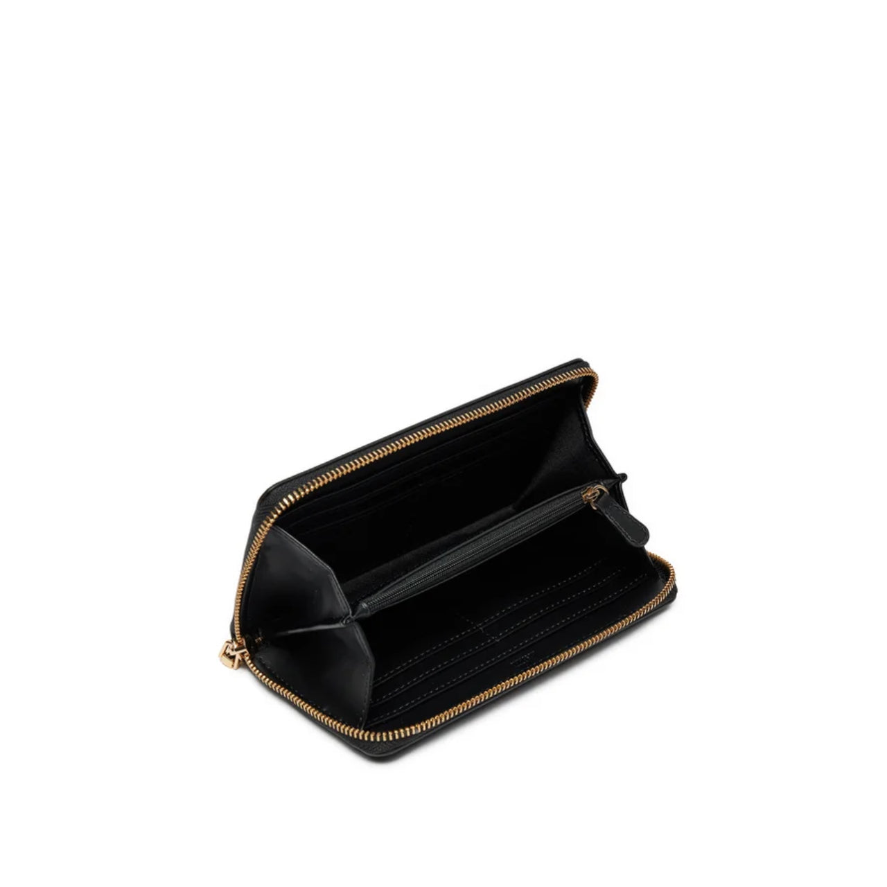 Portafoglio Love Moschino Donna Bold Love Large Nero/oro