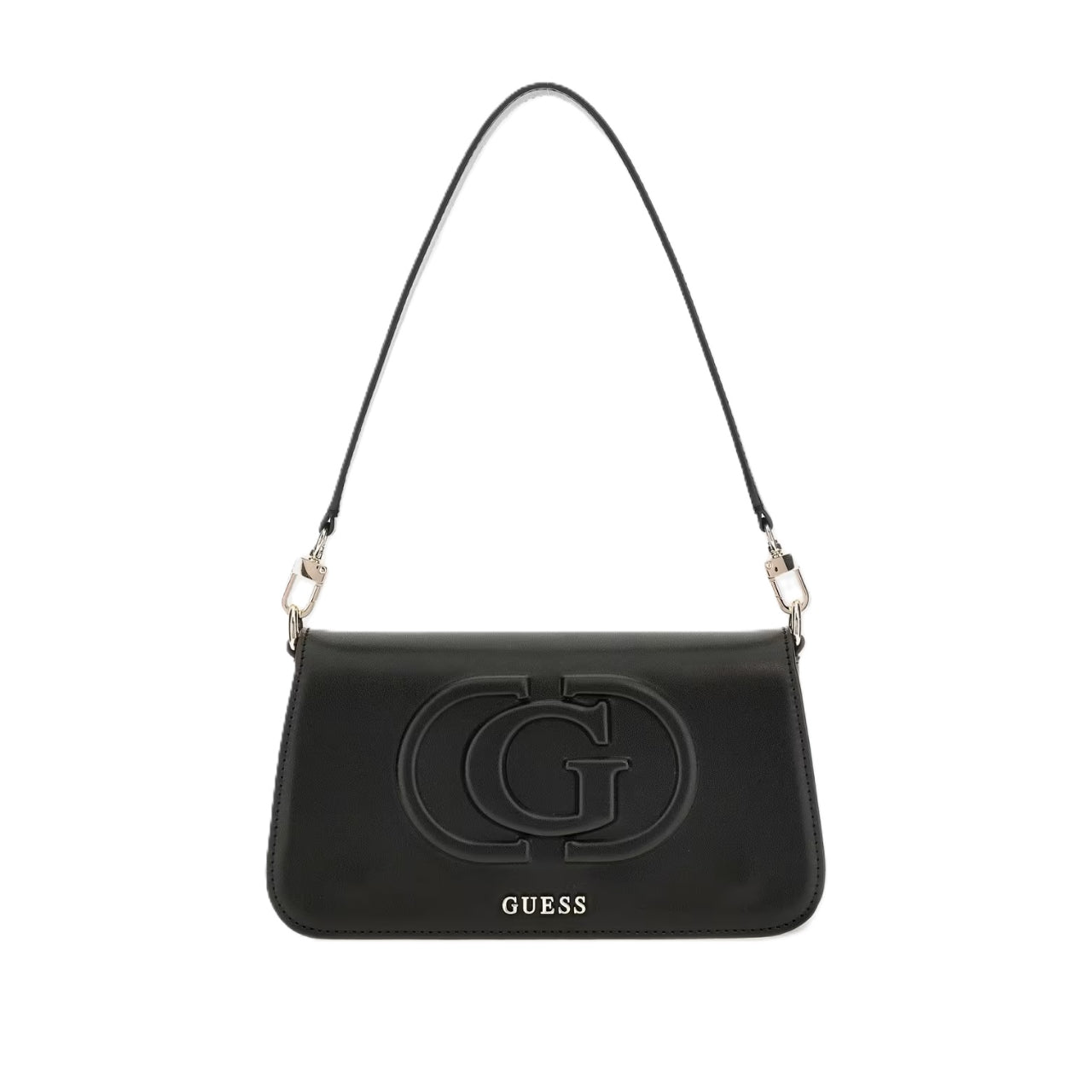 Borsa a Tracolla Guess Donna Eco Mietta Nero