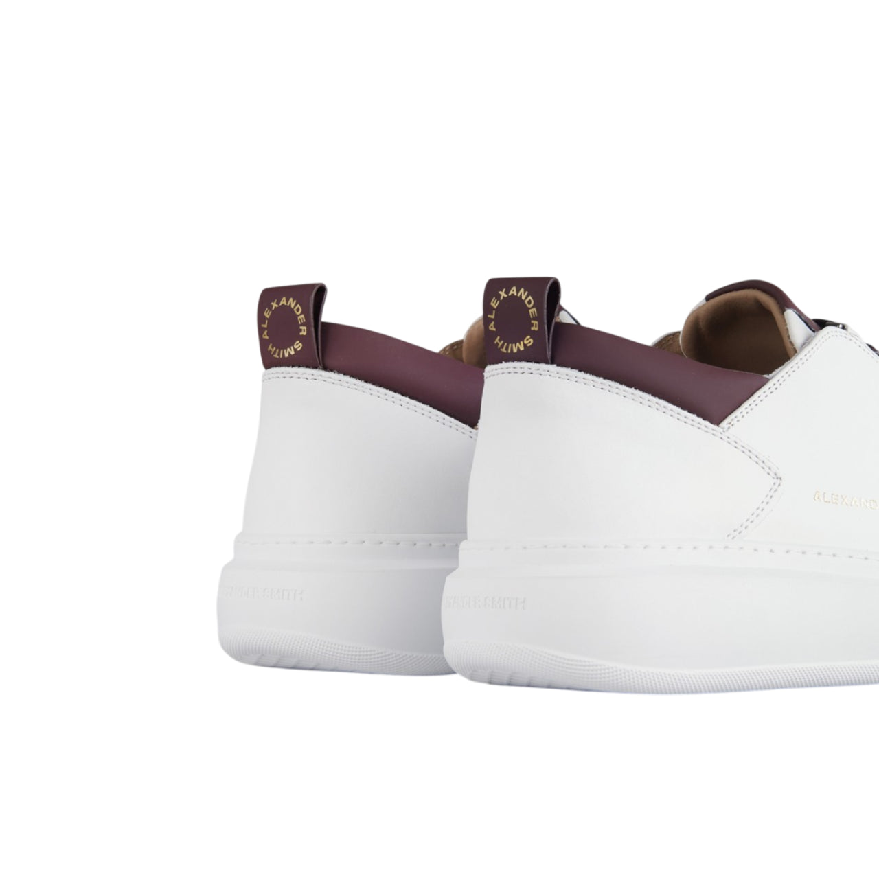 Sneakers Alexander Smith Uomo Wembley Man Bianco/bordeaux