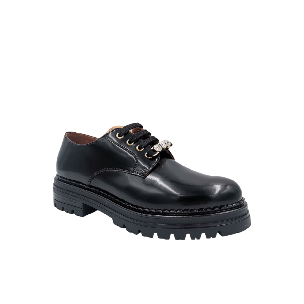 Mocassini Alviero Martini 1^ Classe Donna 2071 Nero lucido