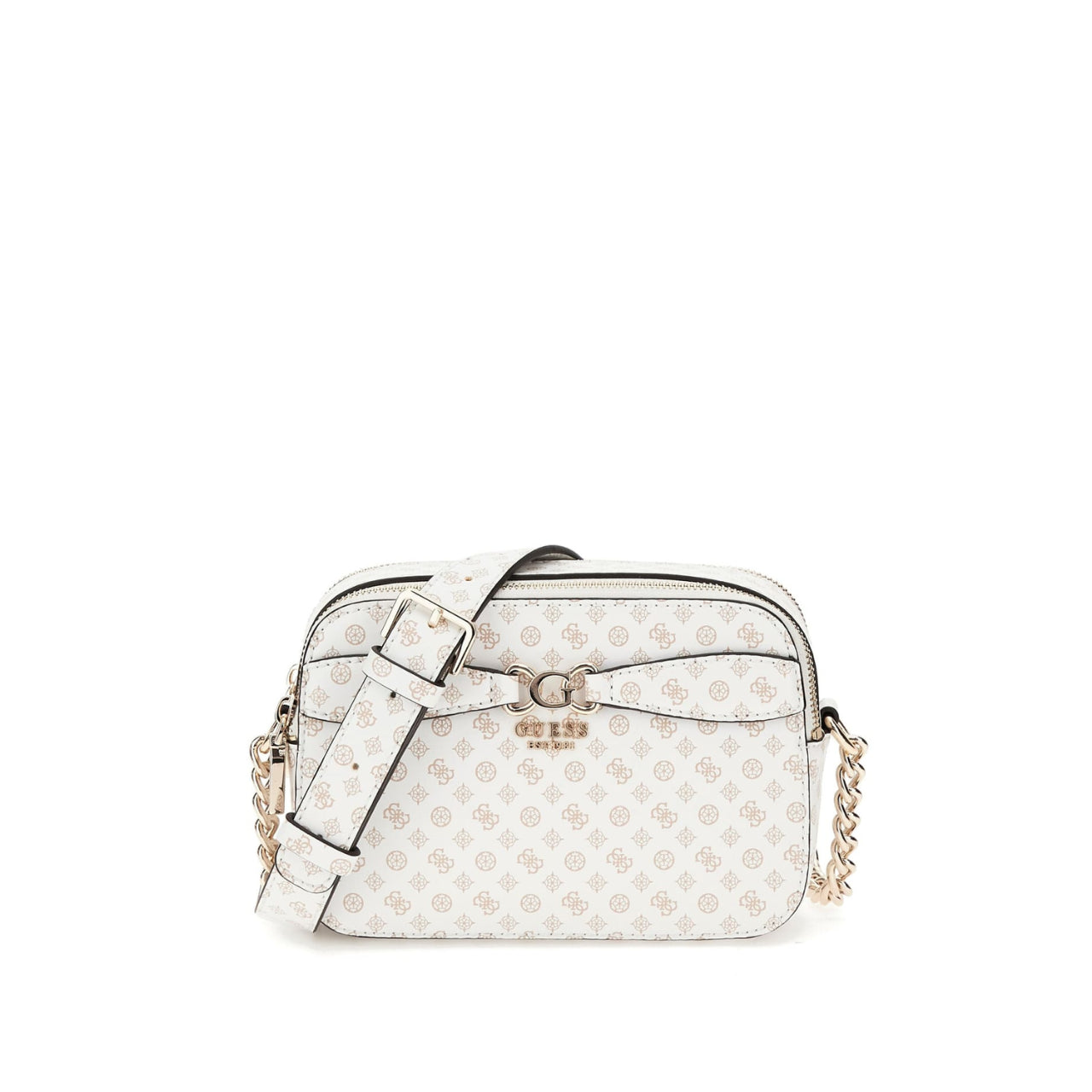 Tracollina Guess Donna Arlena Logo Bianco