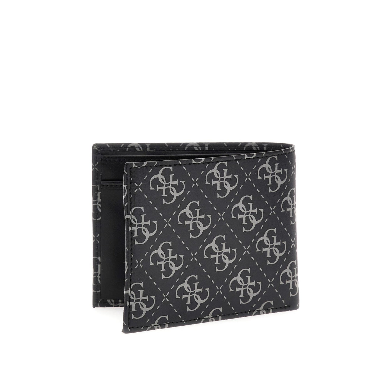 Portafoglio Guess Uomo Vezzola Nero/grigio
