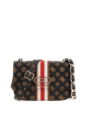 Borsa a Tracolla Guess Donna Nelka Crossbody Marrone
