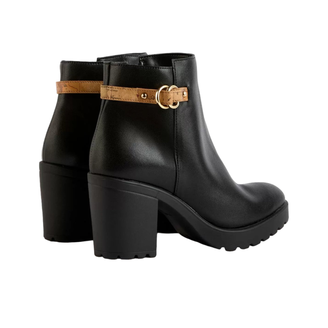 Stivaletti Alviero Martini 1^ Classe Donna 0937 Nero/Geo Classic