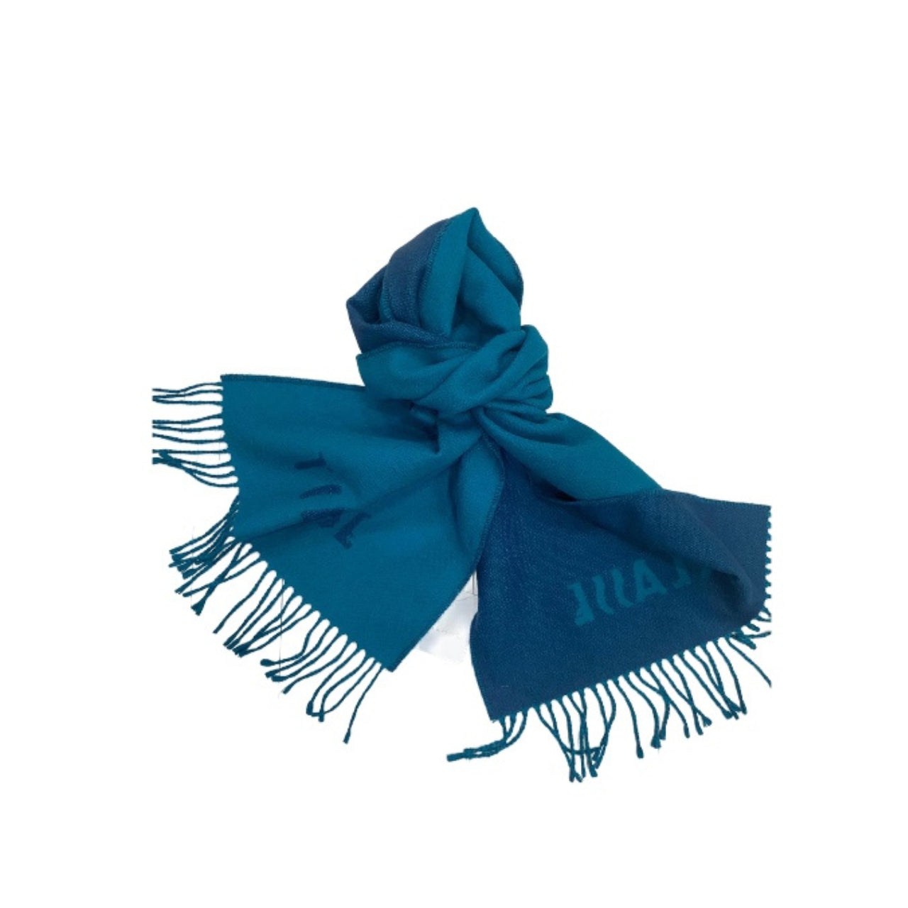 Sciarpa Alviero Martini 1^ Classe Unisex Logo piccolo Petrolio/Blu