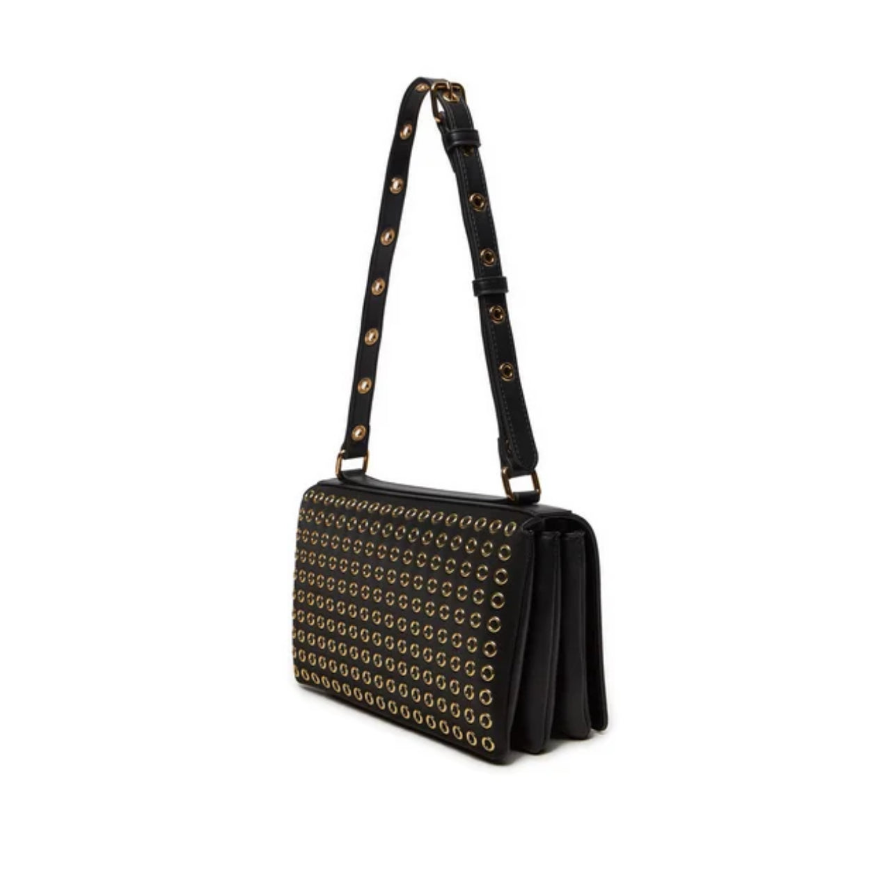 Borsa a Spalla Love Moschino Donna Glam Up Nero/oro