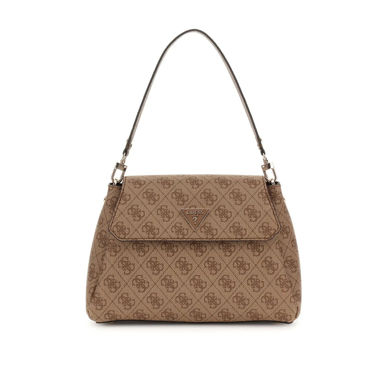 Borsa a Tracolla Guess Donna Sora Marrone/nocciola