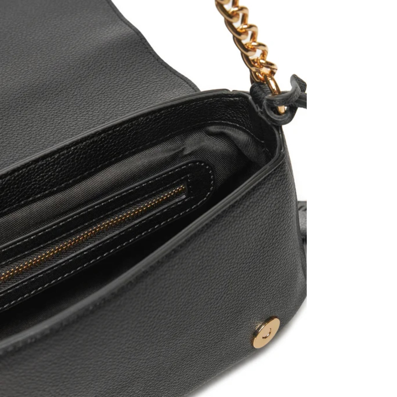 Borsa a Spalla Love Moschino Donna Cut Out Logo Nero