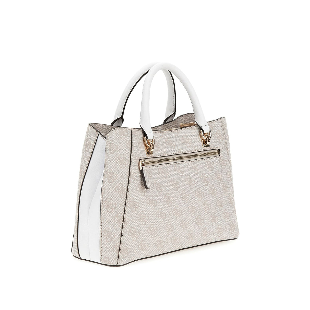 Borsa a Mano Guess Donna Noreen Bianco/cipria