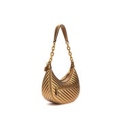 Borsa a Spalla Guess Donna Sela Bronzo