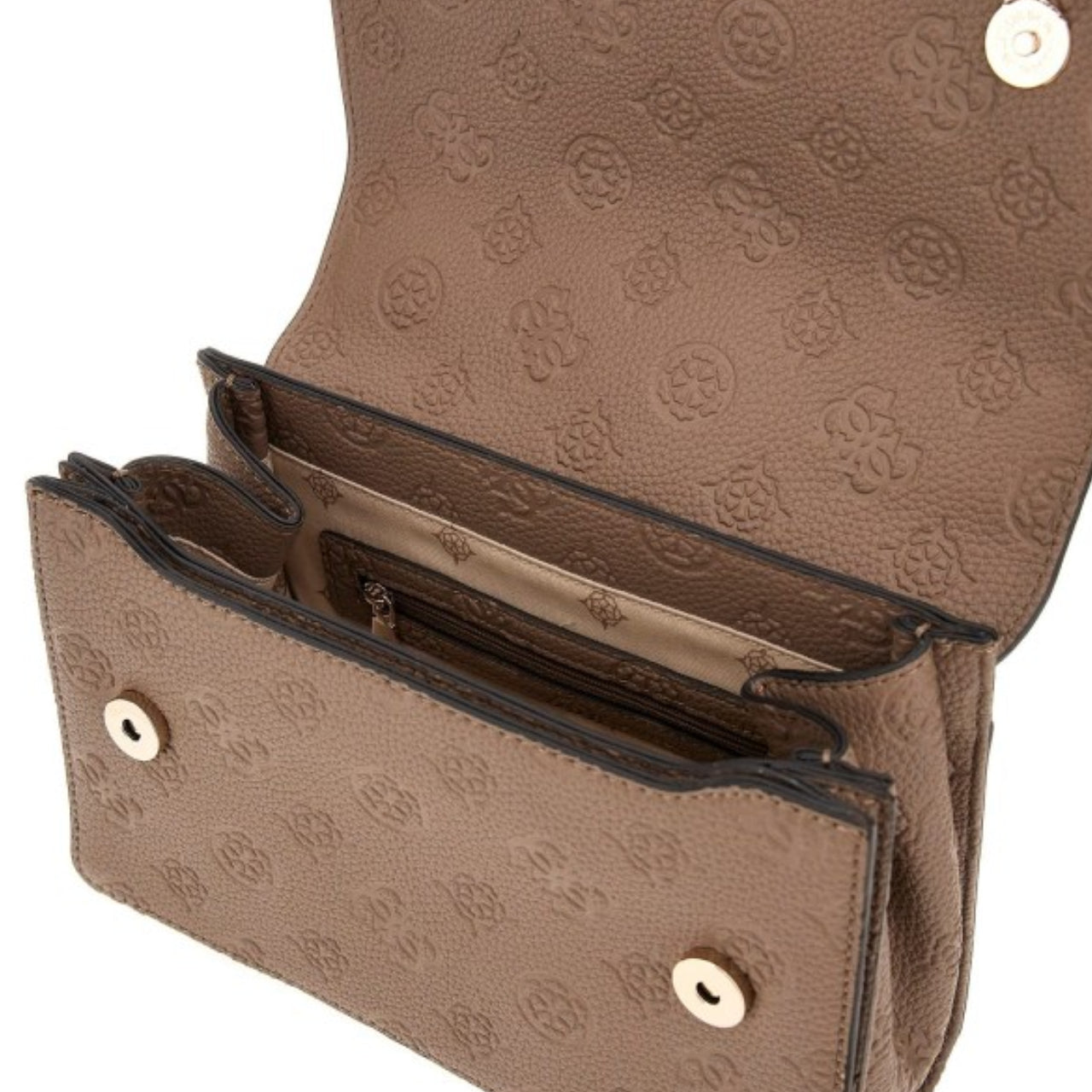 Borsa a Tracolla Guess Donna Cresidia Grigio scuro