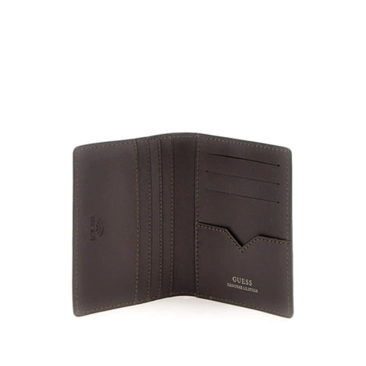 Portacarte Guess Uomo Mito Leather Nocciola/marrone