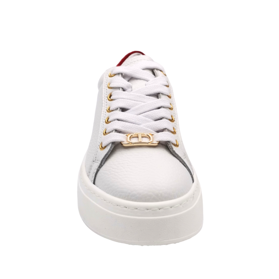 Sneakers Twinset Donna Bianco/Rosso