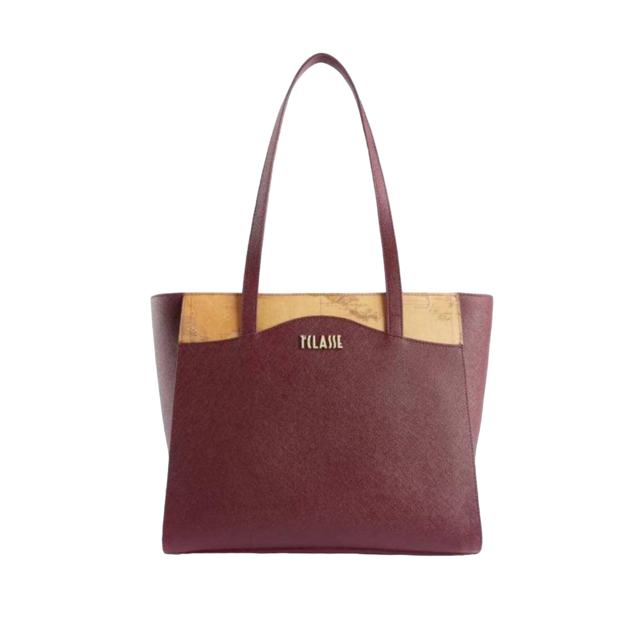 Borsa a Spalla Alviero Martini 1^ Classe Donna Digital City Geo classic/bordeaux