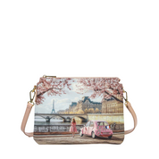 Borsa a Tracolla Y Not? Donna Paris en Rose Multicolore