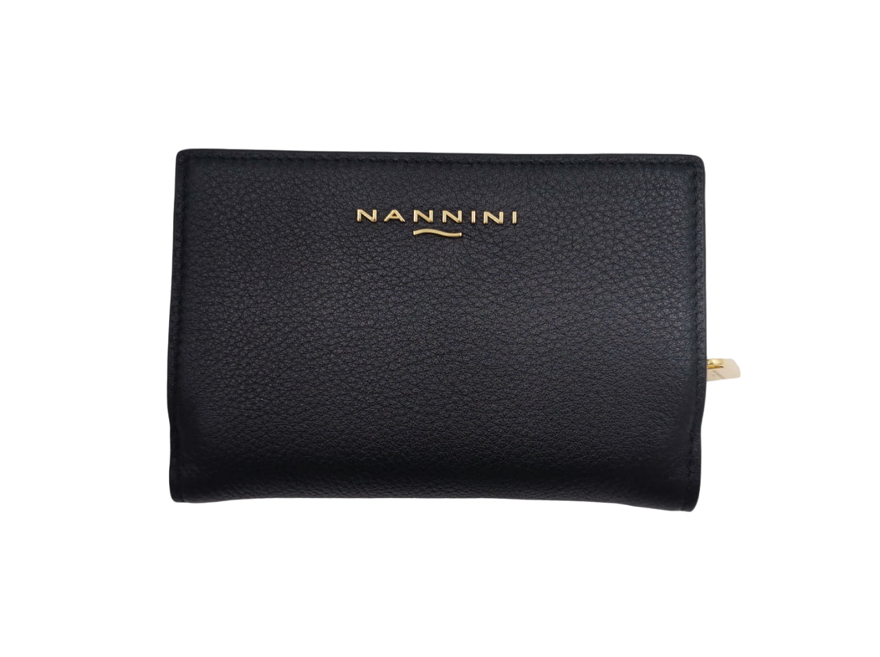 Portafoglio Nannini Donna Wallis Medium Nero/Bianco/Beige