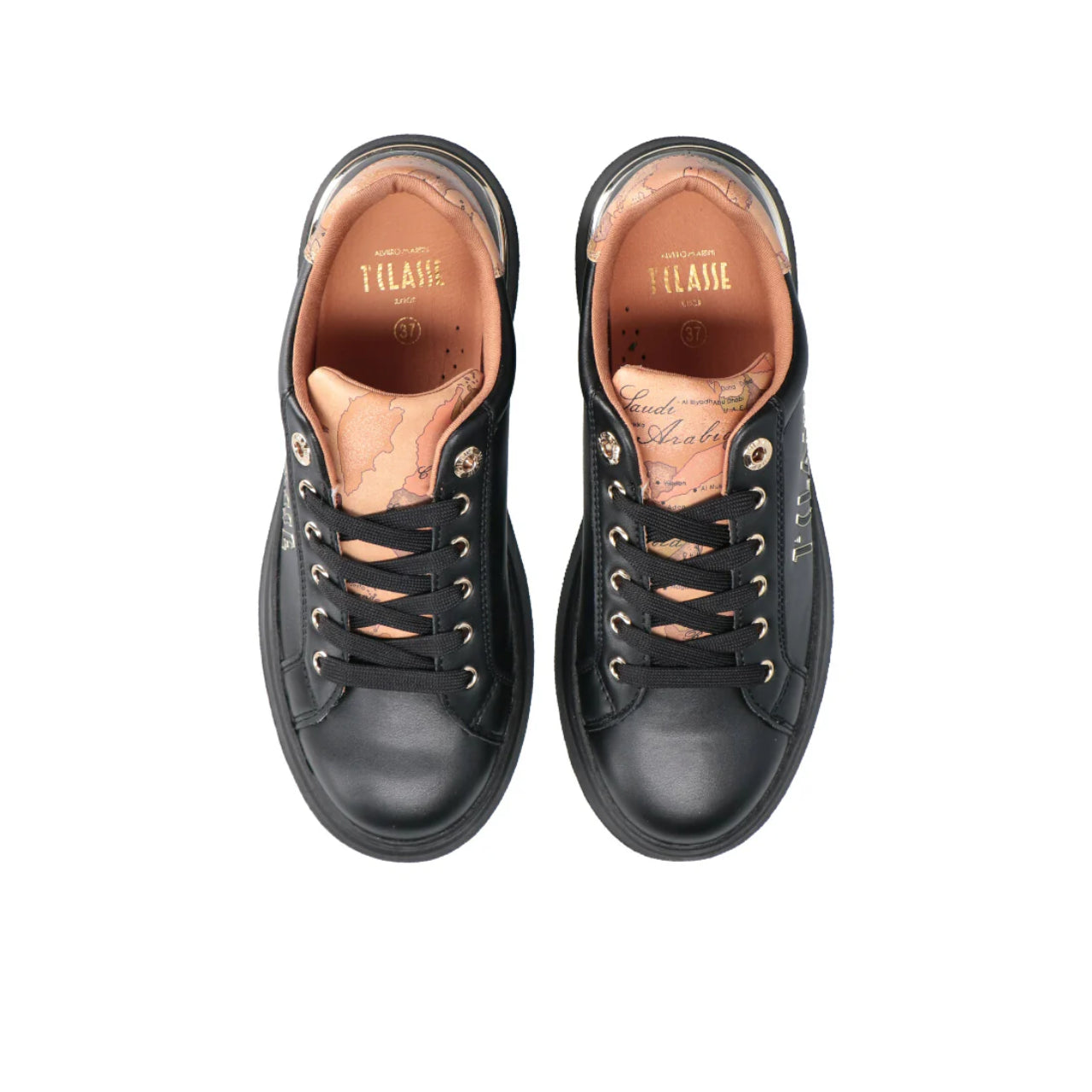 Sneakers Alviero Martini 1^ Classe Donna 1970 Nero/Geo Classic