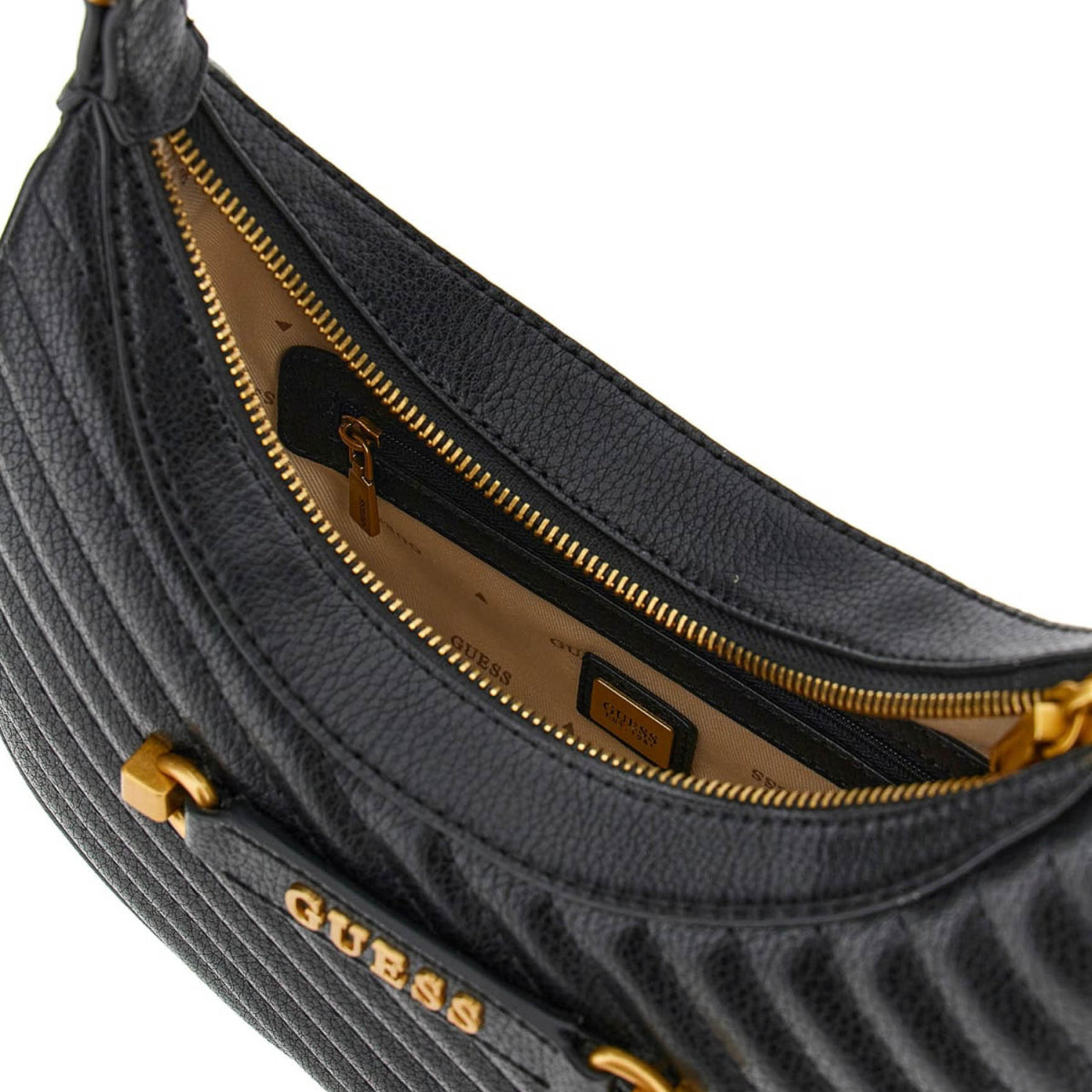 Borsa a Tracolla Guess Donna Sela Nero