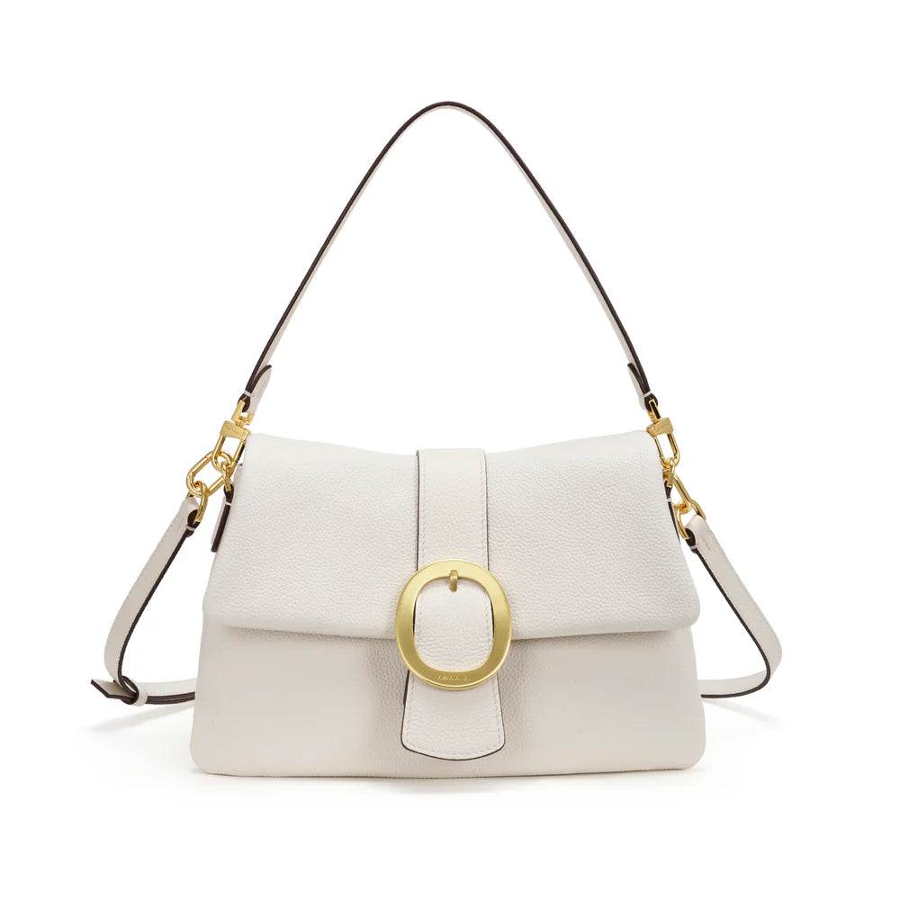 Borsa a Tracolla Nannini Donna Greta Bianco