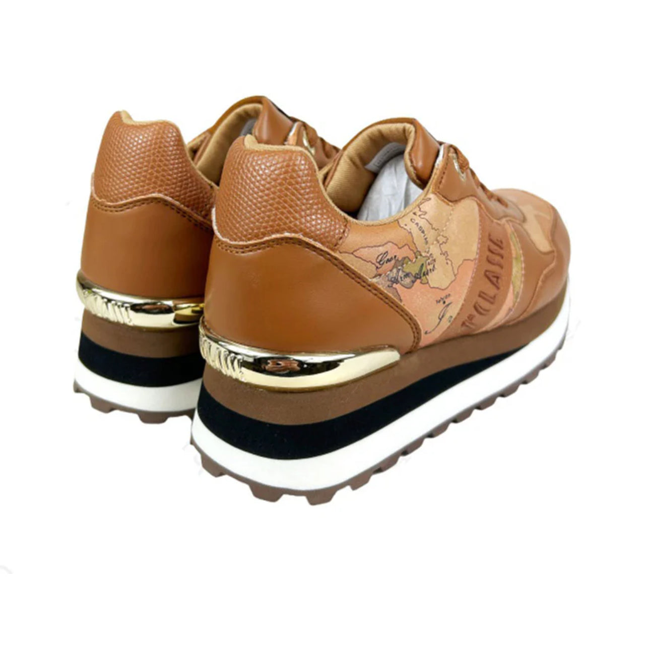 Sneakers Alviero Martini 1^ Classe Donna 2012 Cuoio/Geo Beige