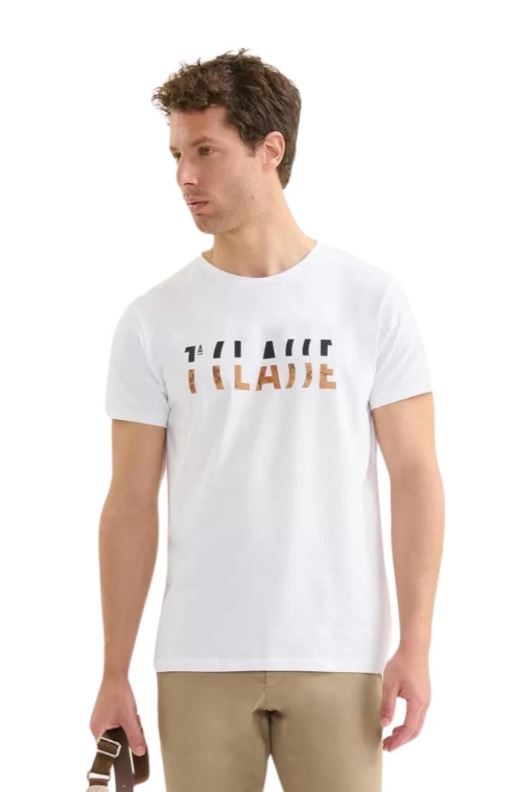 T-shirt Alviero Martini 1^ Classe Uomo White Bianco