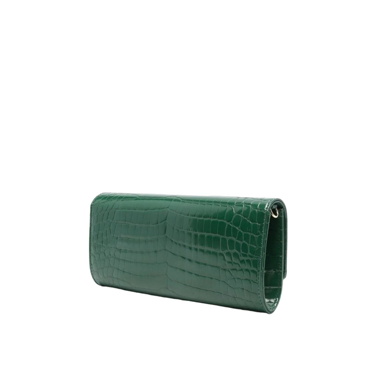Tracollina Love Moschino Donna Shiny Croco Verde