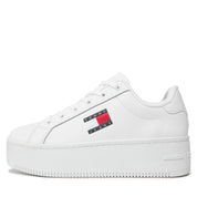 Sneakers Tommy Hilfiger Donna Flatform Ess Bianco