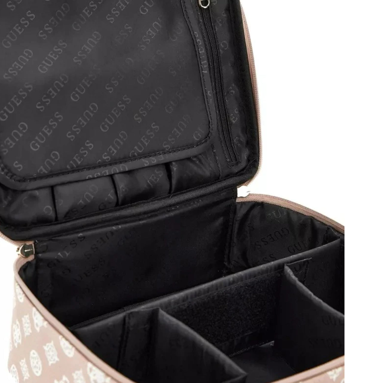 Beauty Case Guess Donna Wilder travel Rosa/bianco