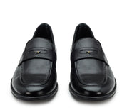 Mocassini GUARDIANI Uomo Low leather Nero