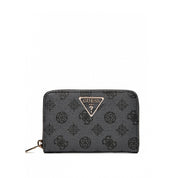 Portafoglio Guess Donna Laurel Medium Grigio/nero