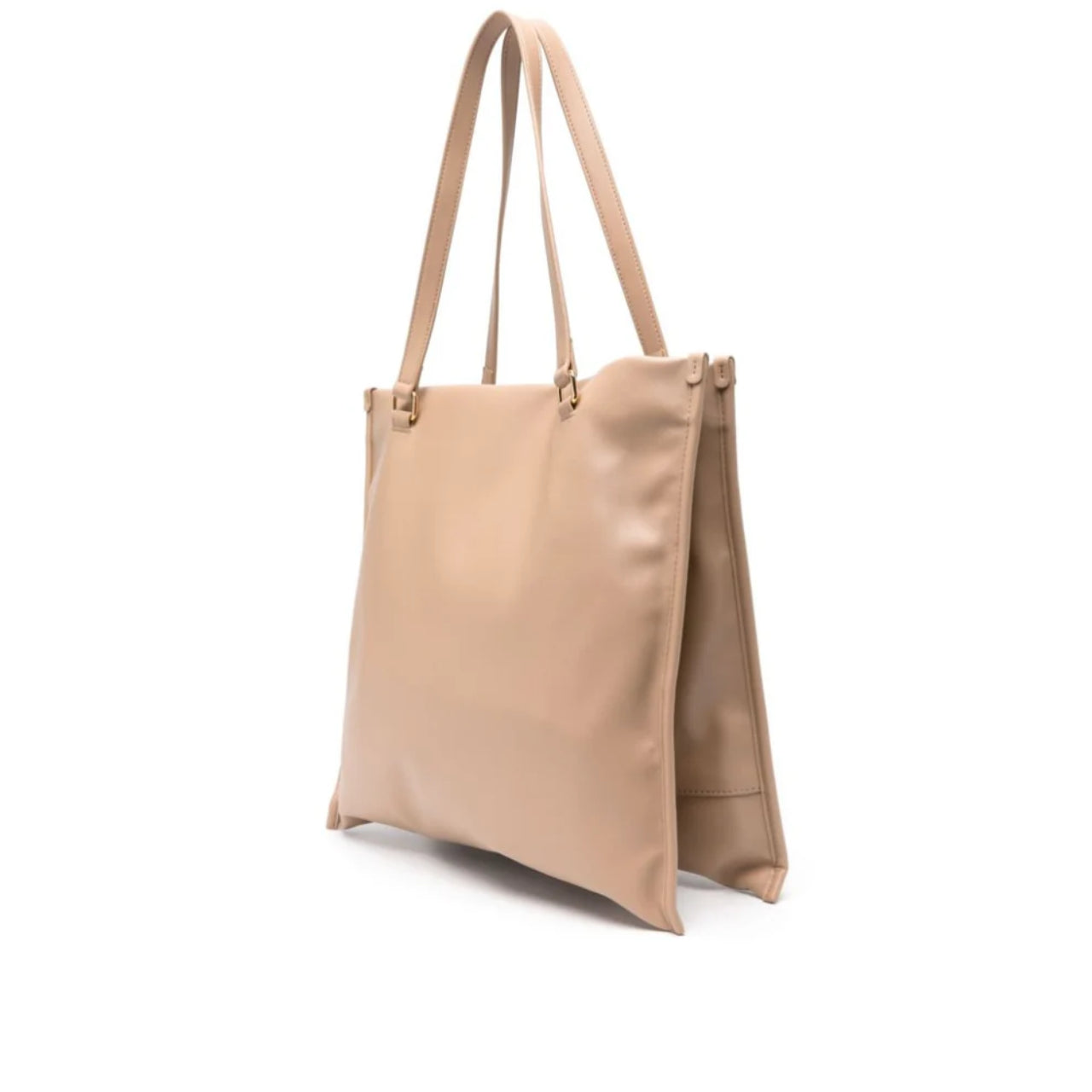 Borsa a Spalla Love Moschino Donna Monogram Crema