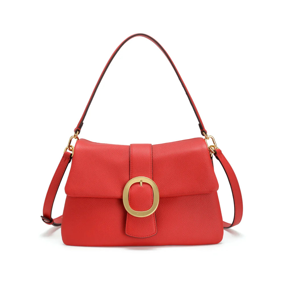 Borsa a Tracolla Nannini Donna Greta Rosso