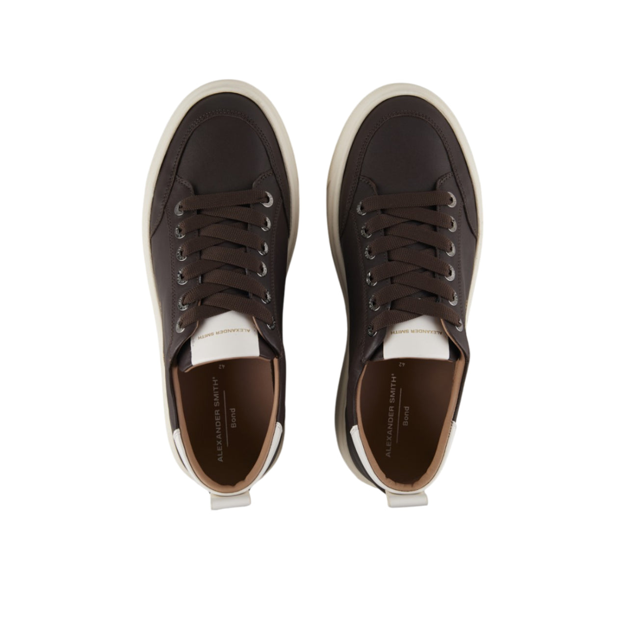 Sneakers Alexander Smith Uomo Bond Marrone/bianco