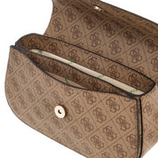 Borsa a Tracolla Guess Donna ECO ERICA Nocciola