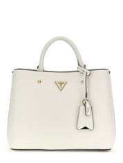 Borsa a Mano Guess Donna Meridian Bianco