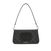 Borsa a Tracolla Guess Donna Eco Mietta Nero/grigio