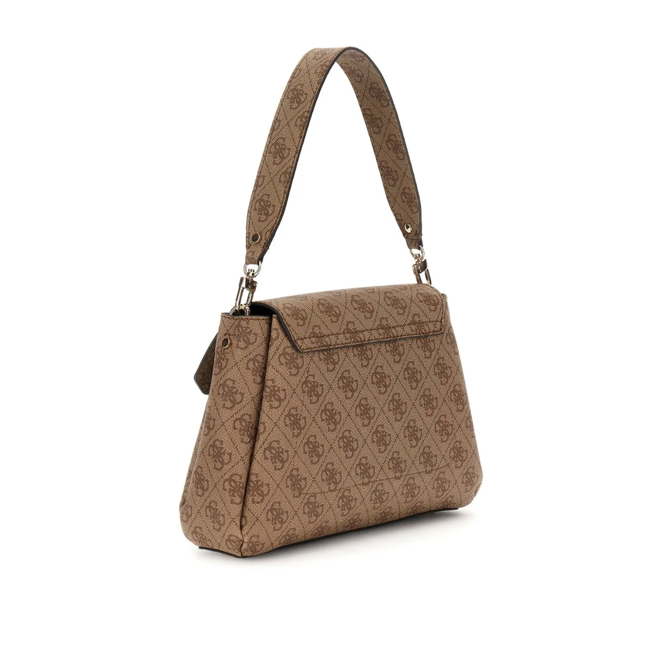 Borsa a Tracolla Guess Donna Sora Marrone/nocciola