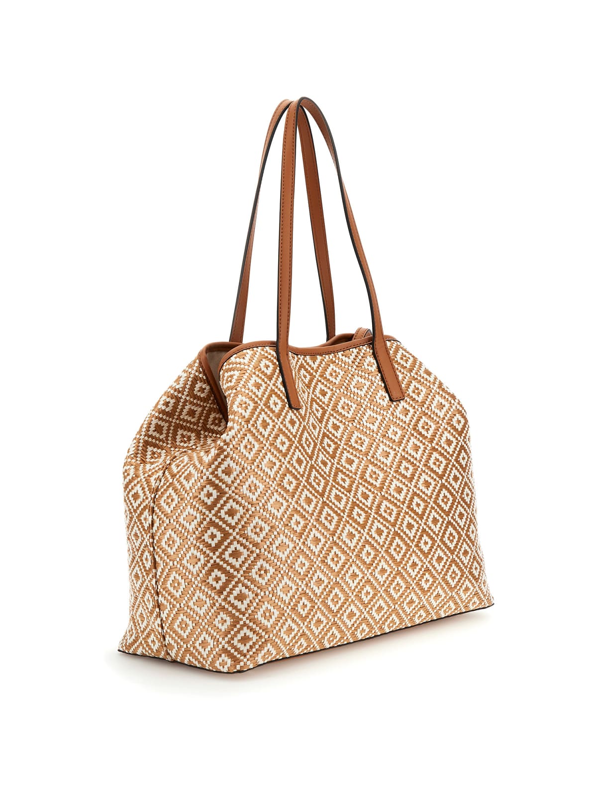 Borsa Shopper Guess Donna Vikky Cognac