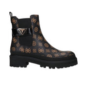 Stivaletti Guess Donna Chelsea nero/nocciola
