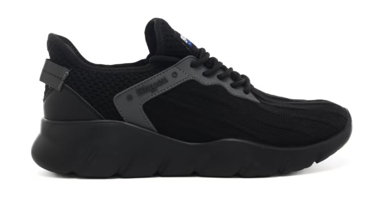 Sneakers Blauer Uomo Hulett01 Nero