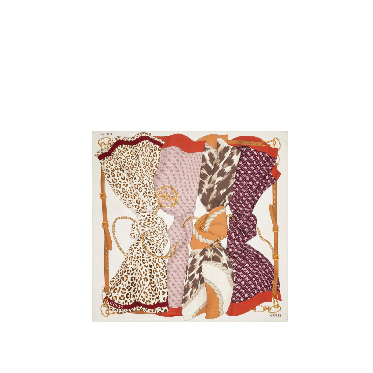 Foulard Guess Donna  Beige/marrone