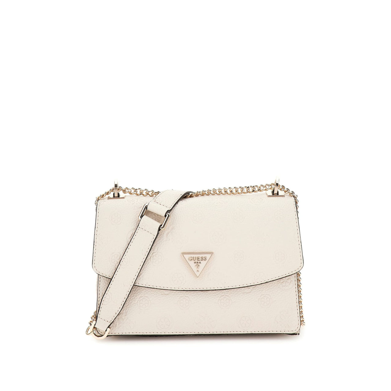 Borsa a Tracolla Guess Donna Cresida Beige