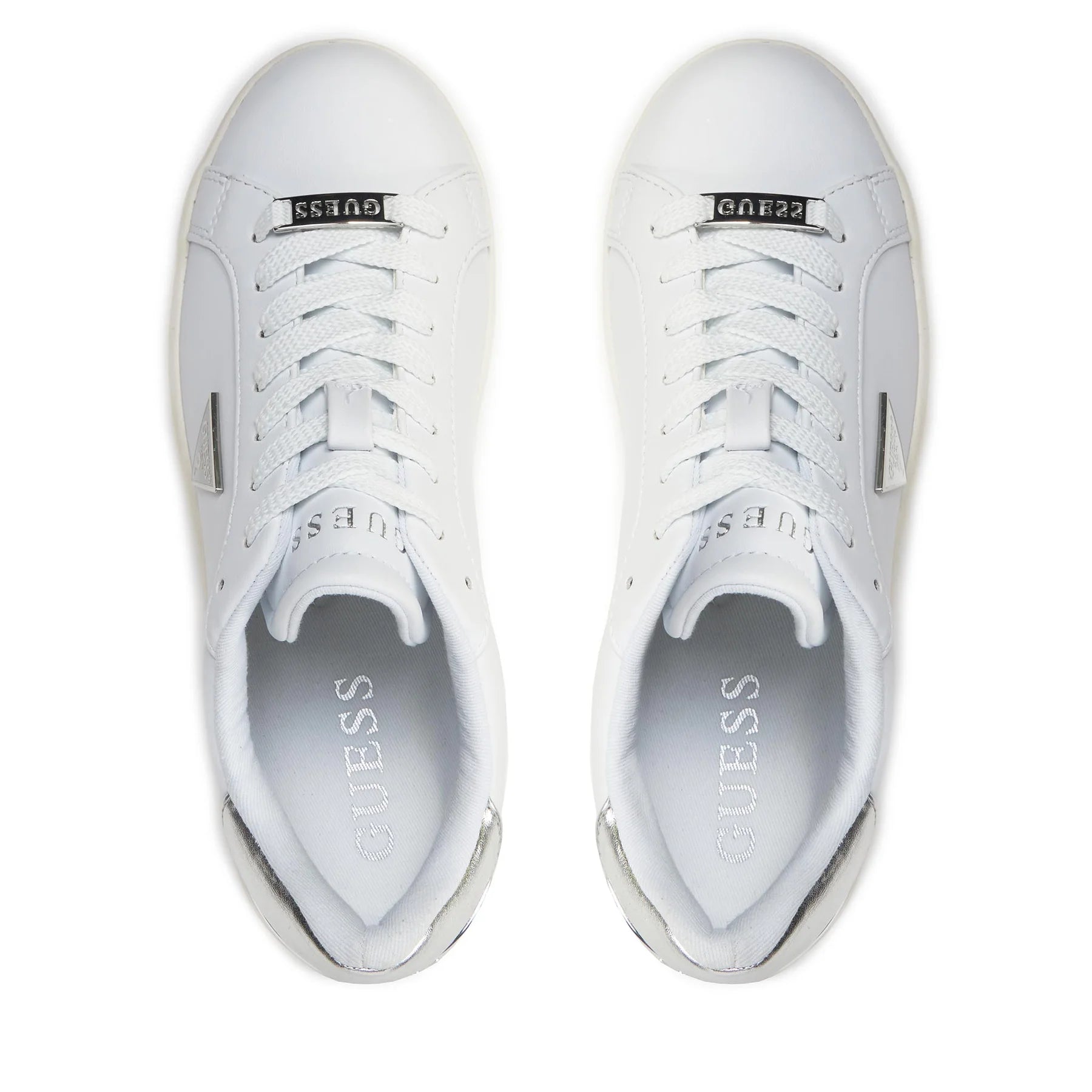 Sneakers Guess Donna Willen Bianco/argento