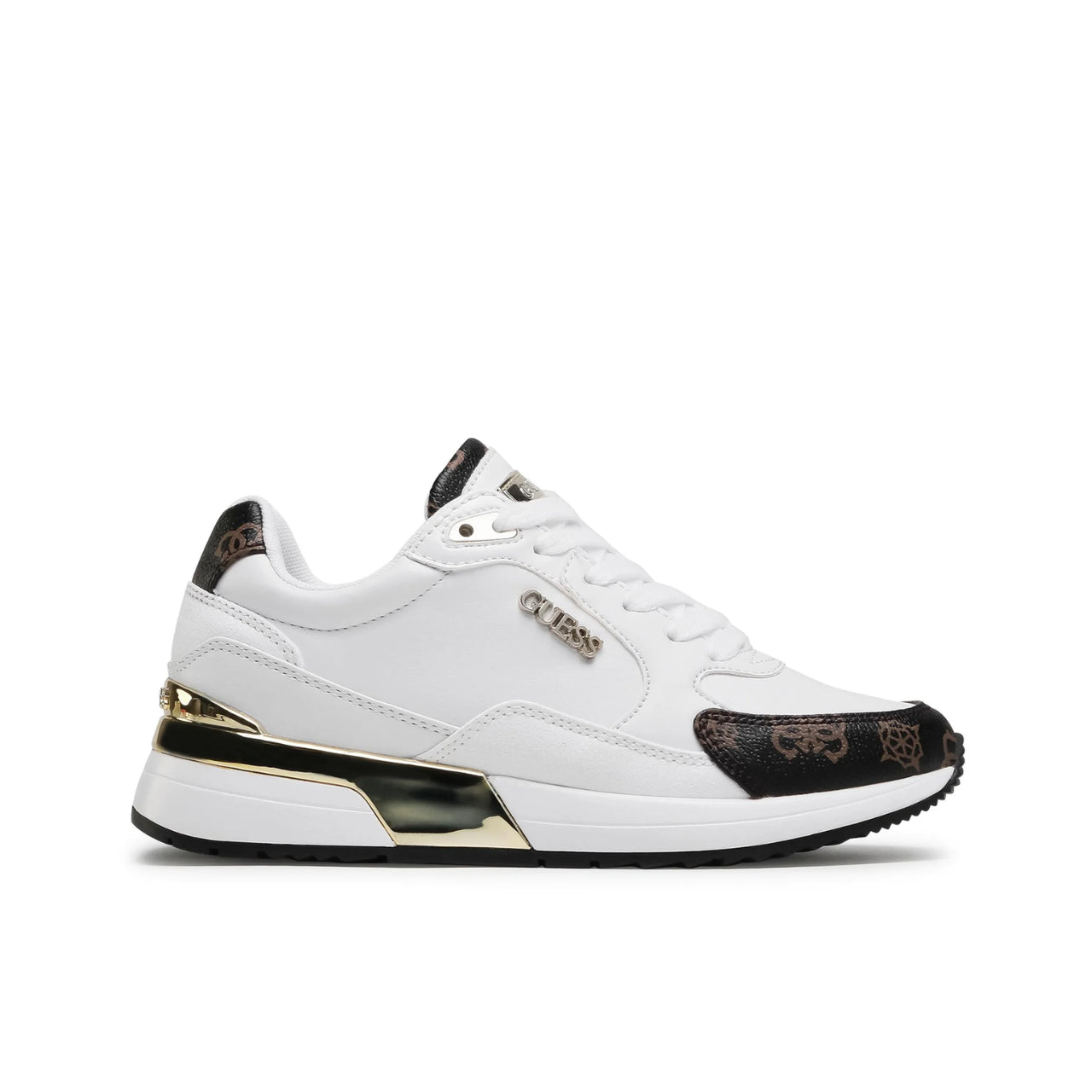 Sneakers Guess Donna Moxea Bianco/oro