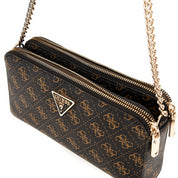 Borsa a Tracolla Guess Donna ECO ERICA Marrone/nocciola