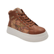 Sneakers Alviero Martini 1^ Classe Donna 1982 marrone/geo beige