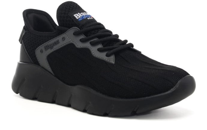 Sneakers Blauer Uomo Hulett01 Nero