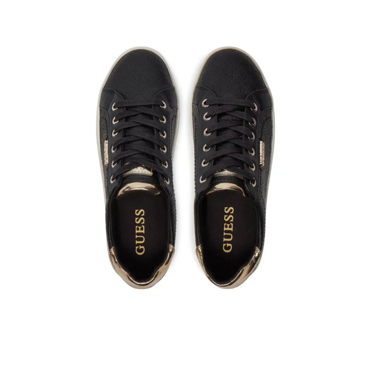 Sneakers Guess Donna Beckie Nero/oro